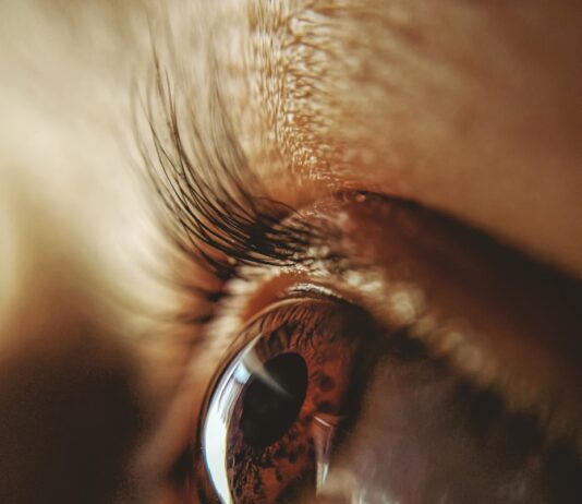 근래 증가하고 있는 ‘디지털 눈 피로’…해결방법은?” 우리 사회는… persons eye in close up photography