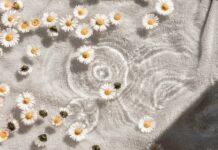 몸‧마음 모두 챙기는 ‘웰니스 문화’, 우리 일상 깊숙이 스며들다 white and blue floral textile