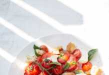건강한 식단, 일상에서 어떻게 실천할까? 최신 트렌드와 실용 팁 sliced tomato and green leaf vegetable on white ceramic plate